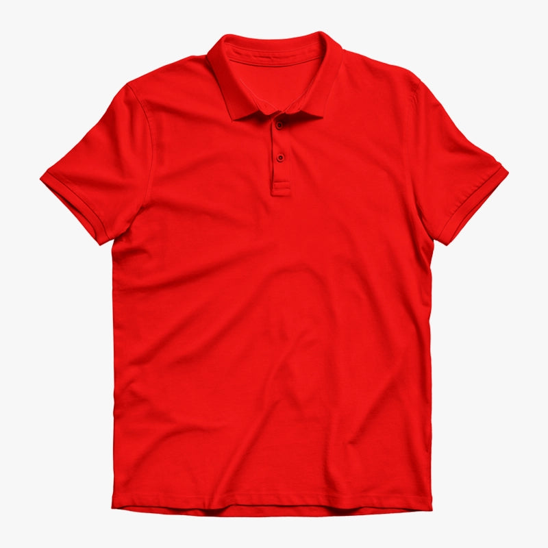 POLO CAMISERO MANGA CORTA EN TELA PIQUE